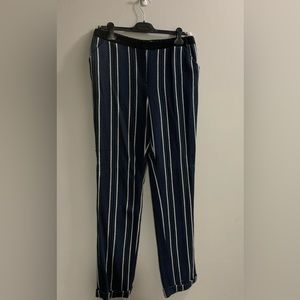 Proenza Schouler Stripe Pull On Pants SZ 10
